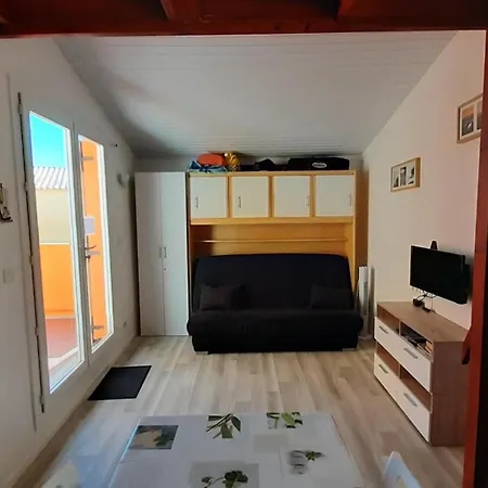 公寓 Climatise 4 Places De 25 M2 Avec Mezzanine, Terrasse